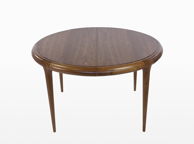 Round Extension Dining Table